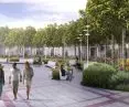  Friends of Sopot Square, new arrangement project, south side of the square by the 
