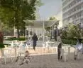 Plac 2 „Spotkanie ze sztuką” — strefa gastronomiczna