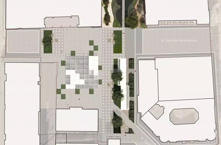 Rzut całego założenia projektowego