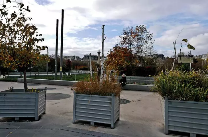 Les Halles area