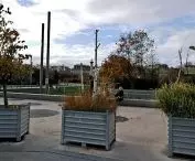 Les Halles area