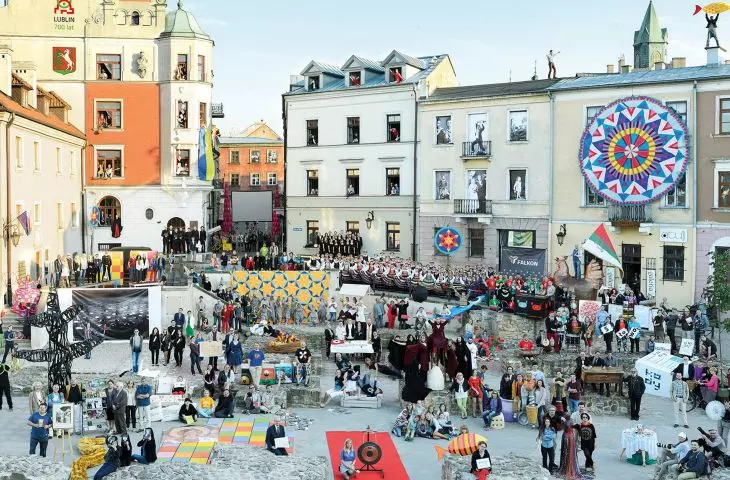 portrait of Lublin by Wojciech Pacewicz 