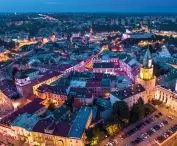 Is this an anomaly? - something too big these townhouses, walls, towers... beyond the size of this Lublin, even in its Golden Age 