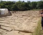  wykopaliska na terenie stanowiska archeologicznego Pavlov