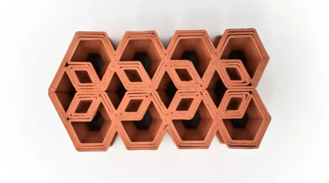 Nagroda Specjalna, proj.: Hose Pillar – ceramiczna cegła drukowana 3D