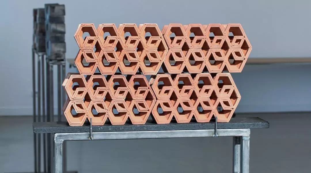 Nagroda Specjalna, proj.: Hose Pillar – ceramiczna cegła drukowana 3D