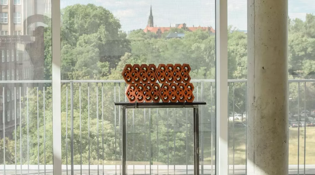 Nagroda Specjalna, proj.: Hose Pillar – ceramiczna cegła drukowana 3D