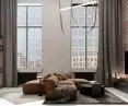 Modern loft design, living room
