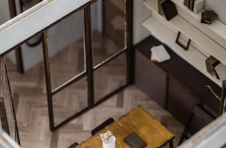 mock-up, building interior
