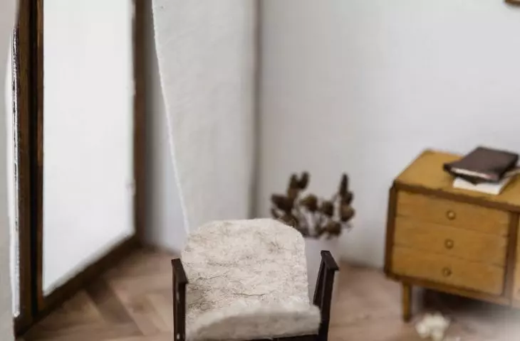 makieta, wnętrze budynku