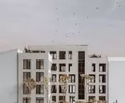 widok od strony podwórka