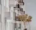 The building is a contemporary interpretation of a downtown townhouse