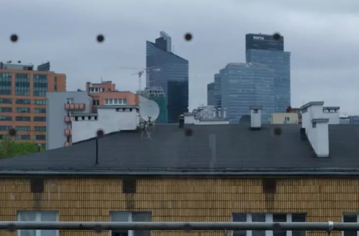 view of the Warsaw skyline