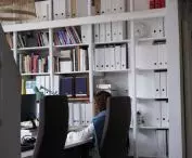 interior of the studio