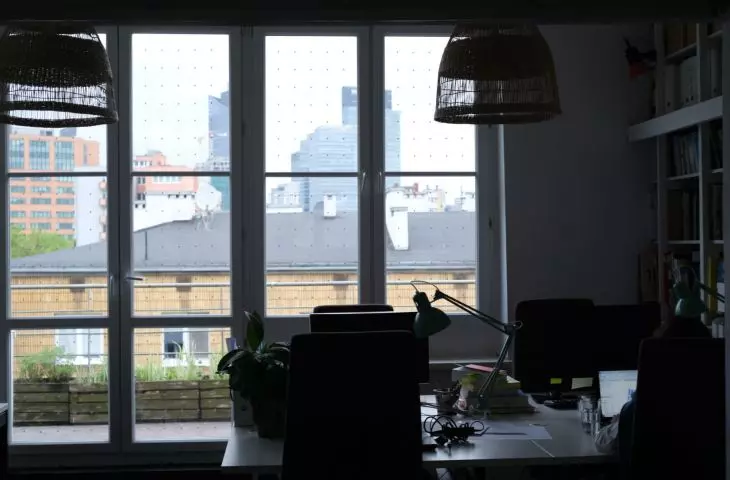 interior of the studio