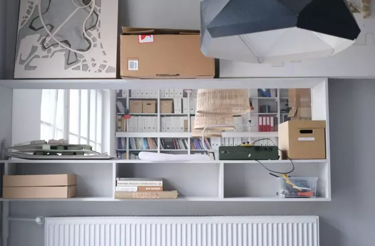interior of the studio