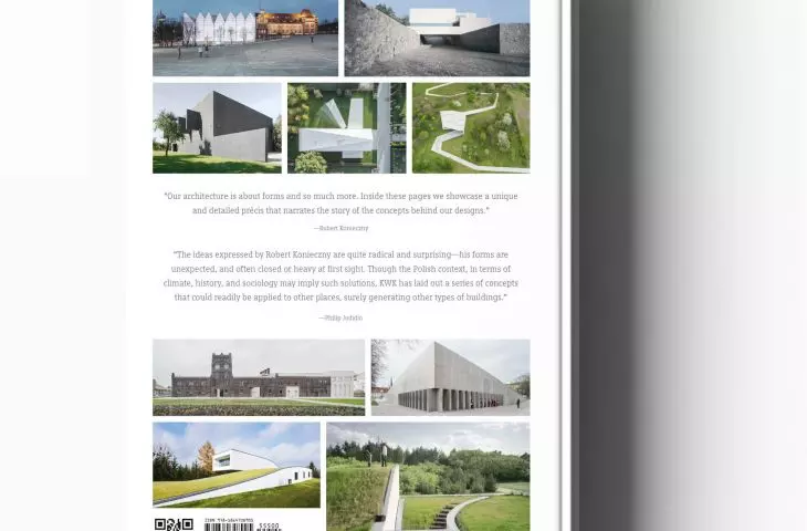 książka Philipa Jodidio „Robert Konieczny KWK Promes: Buildings + Ideas”