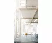 Visualization of the interior of the lobby in Paris