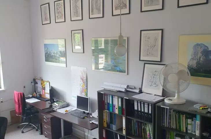 wnętrze pracowni