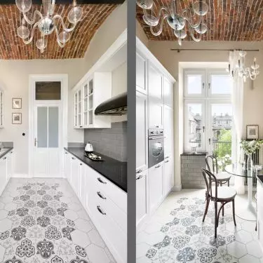 Brick ceiling