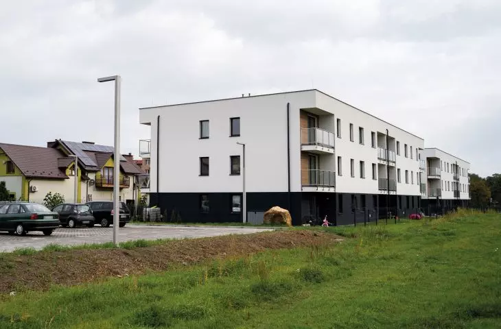 block of flats on Kościelna Street