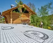 BauderECO biomass and recycled material roof insulation  