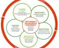 Infographic depicts a continuum of human rights risk and accountability across the cycle