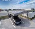 Tarasola Carport, panele fotowoltaiczne na dachu
