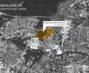 Location of the proposed housing estate in Katowice