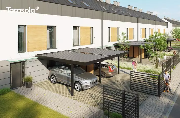 Terrace Carport in terraced housing