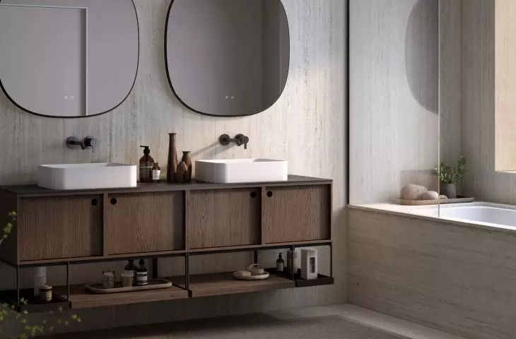 bathroom, Dekton TK06 Maromorio