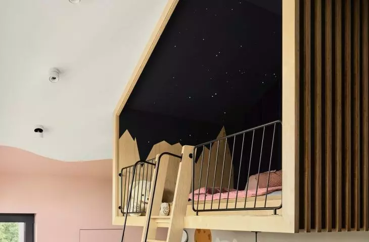 Three-level children's room 