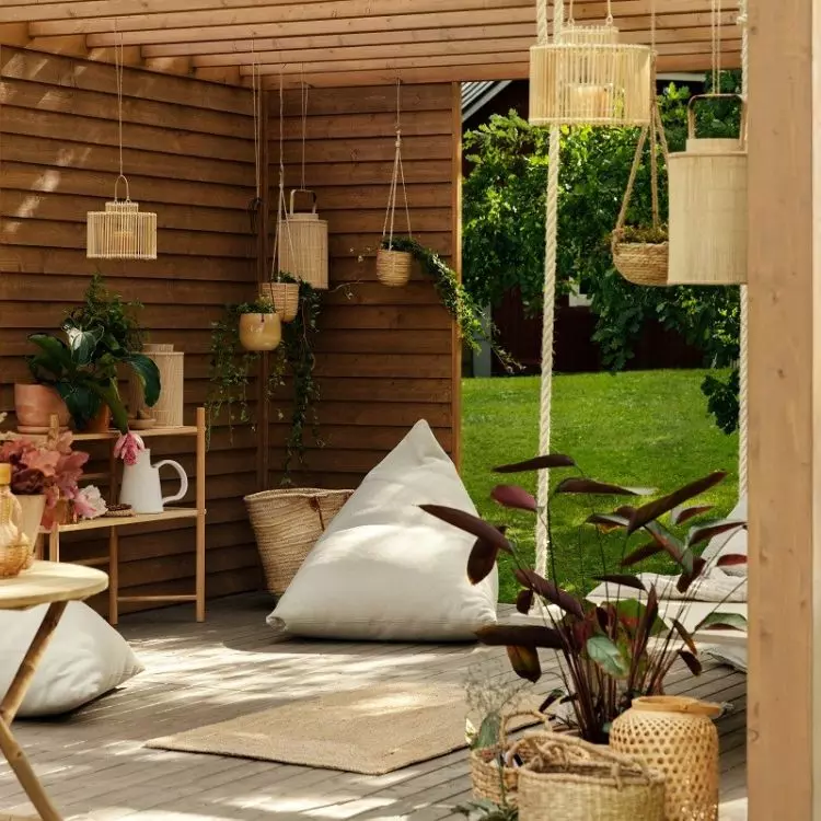 The gazebo will be a great place to relax