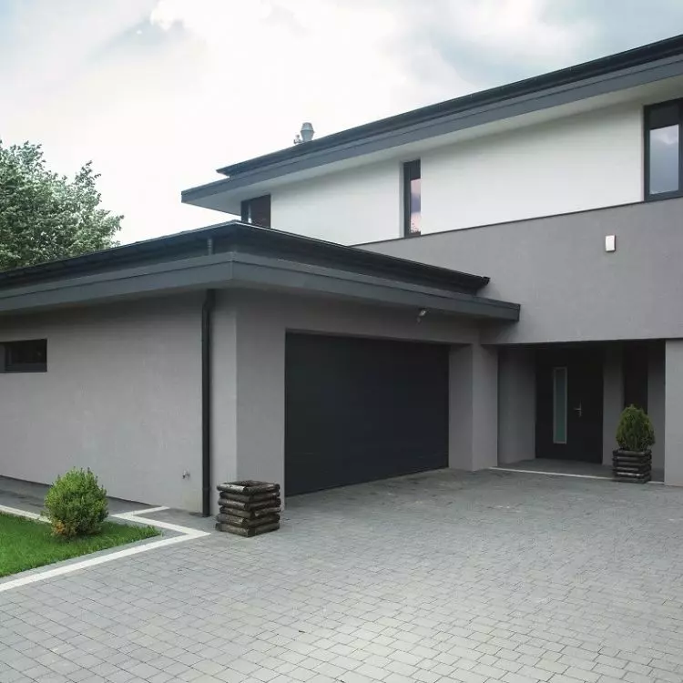 Silicone paint will refresh and protect the facade