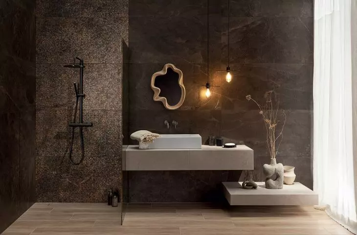 kolekcja Grand Cave Brown od Grupy Tubądzin