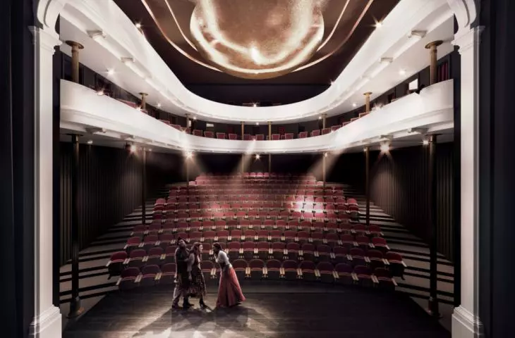 Wizualizacja sali teatralnej
