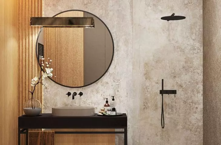 one of the bathrooms