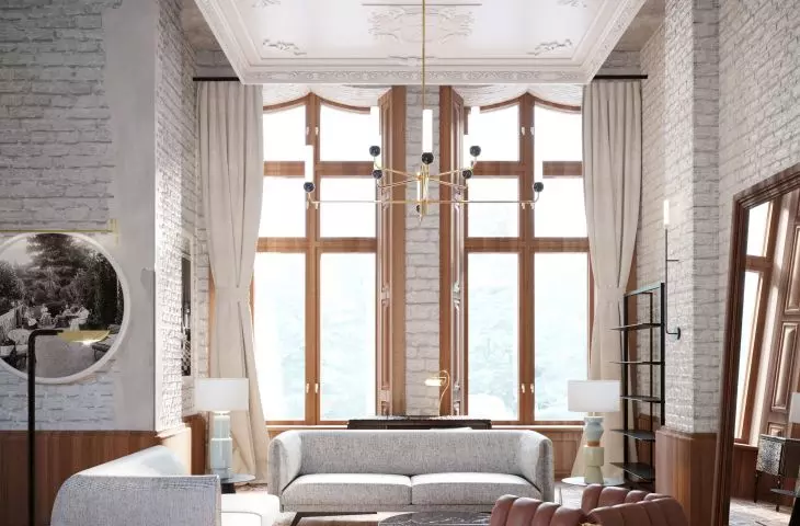 Interior of the apartment