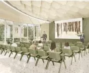 Wnętrze sali konferencyjnej