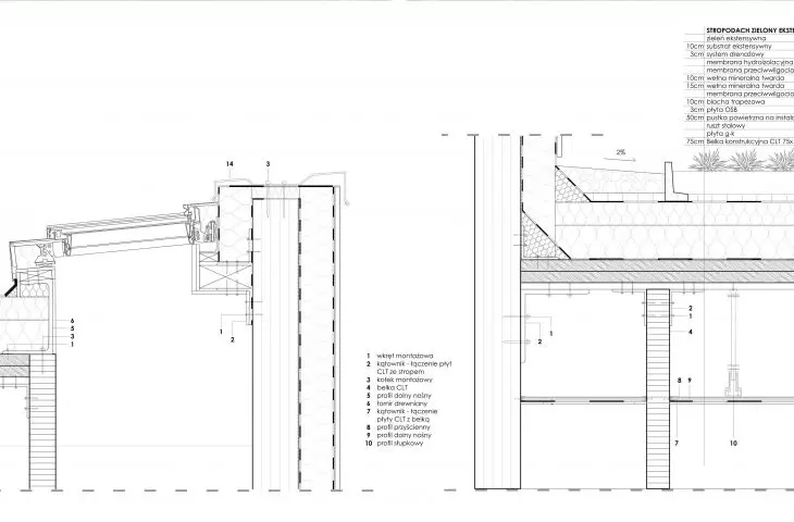 Detal projektowy