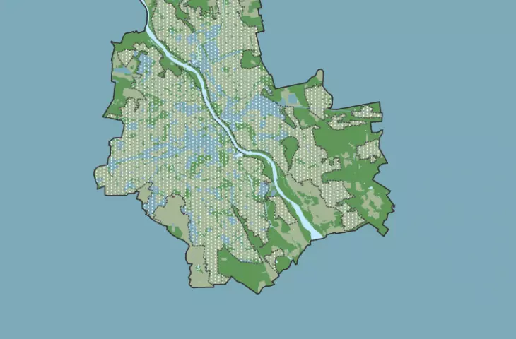 Dwa podstawowe elementy struktury urbanistycznej miasta