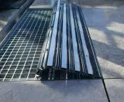 Easy to clean, the mat is rolled up with a grating of up to 10 kg can be successfully removed
