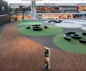 wykładzina Flotex, centrum handlowe
