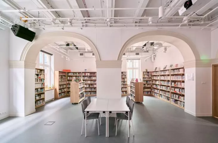 przestrzeń sali na parterze