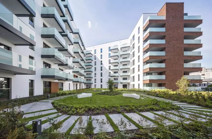 Port II — kompleks budynków mieszkalnych z parterem handlowo-usługowym
