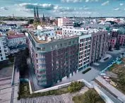 Port II - a complex of residential buildings with first floor retail and services