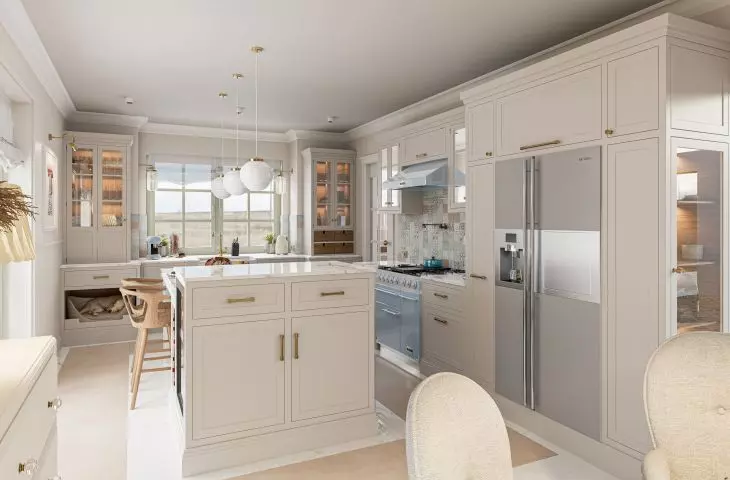 Pastel kitchen