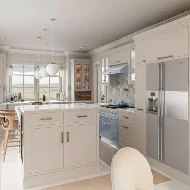 Pastel kitchen