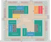 Community center project, development scheme