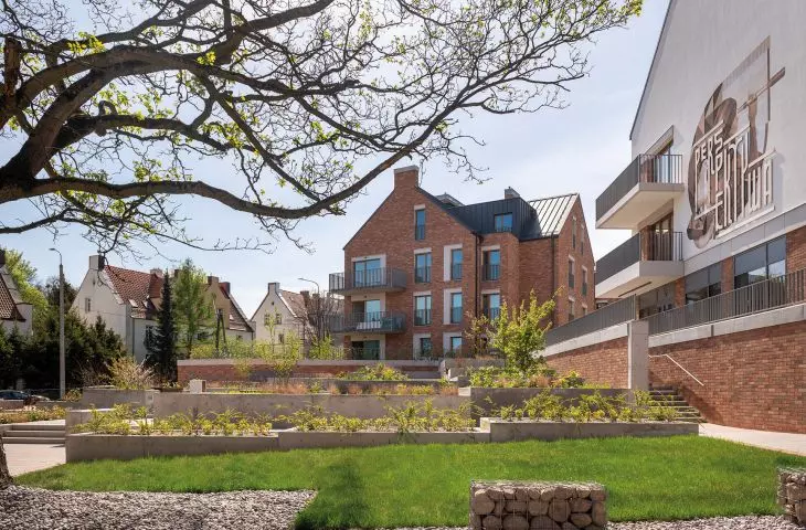 Perspektywa housing estate | Gdańsk | proj.: S.A.M.I. Architekci